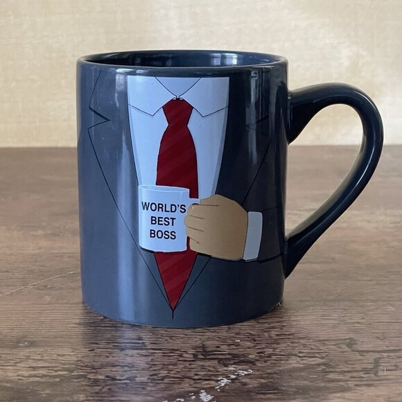 The Office Mug Worlds Best Boss Thats What She Said Coffee Cup Michael Scott - Picture 1 of 7